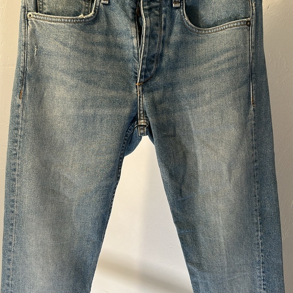 Rag and Bone Men’s Fit 1 Extra Slim Size 32W Blue Jean - Picture 4 of 14